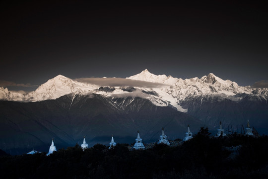 云南,德钦县,香格里拉,梅里雪山,