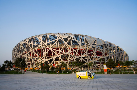 鸟巢,国家体育馆,外景,