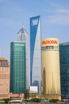 上海,浦東,環(huán)球金融中心,金茂大廈