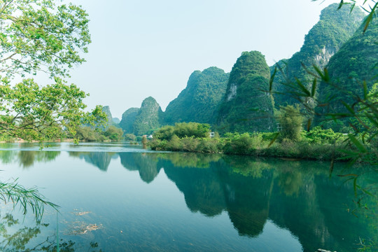 遇龙河山水