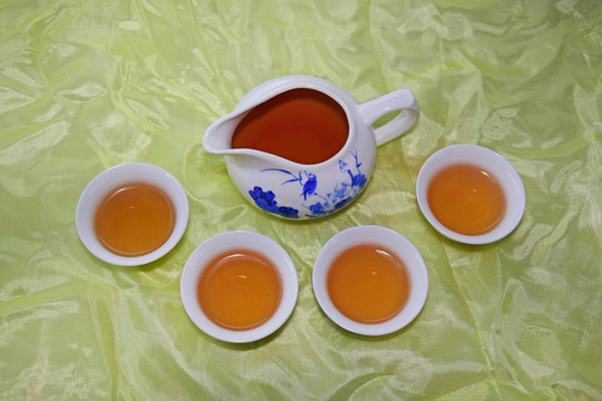 高清茶具特写图片