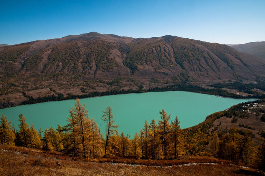 新疆哈纳斯湖