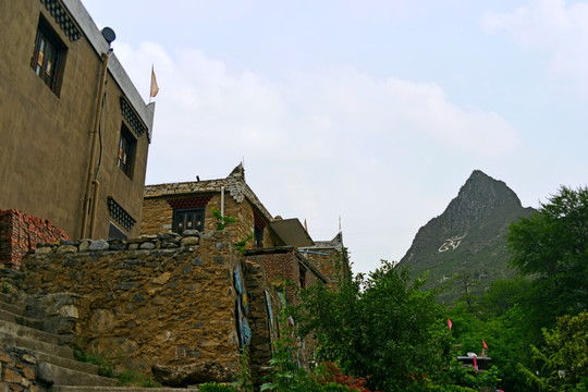 藏族民居 石头房子