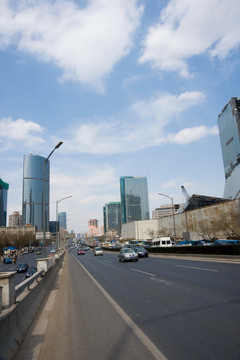 北京CBD高层建筑