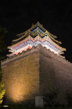 北京故宫角楼夜景