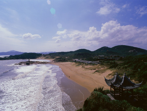 浙江普陀山千步沙