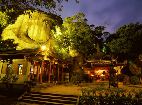 福建鼓浪屿日光岩寺