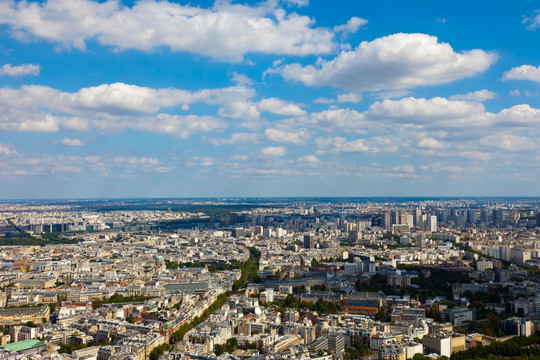 法国巴黎城市景观