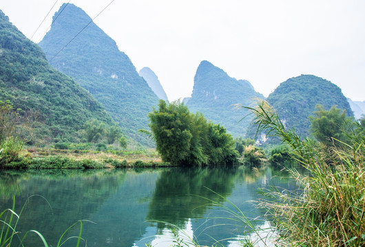 遇龙河风光