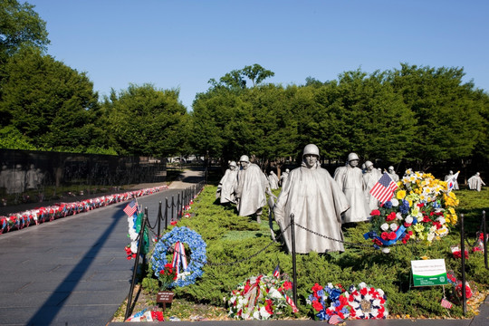 华盛顿朝鲜战争纪念碑