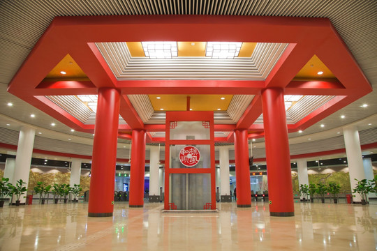 北京市地铁15号线顺义站大厅