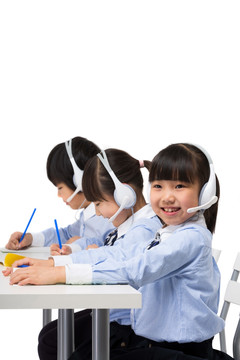 小朋友們一起學(xué)英文