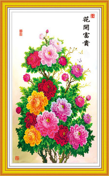 牡丹花屏風(fēng)