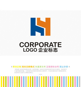 HY字母logo