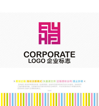 EHYF字母logo