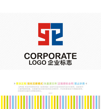 GL字母logo