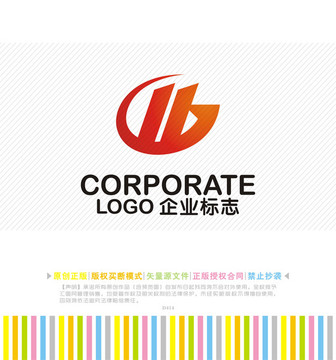 GH字母logo