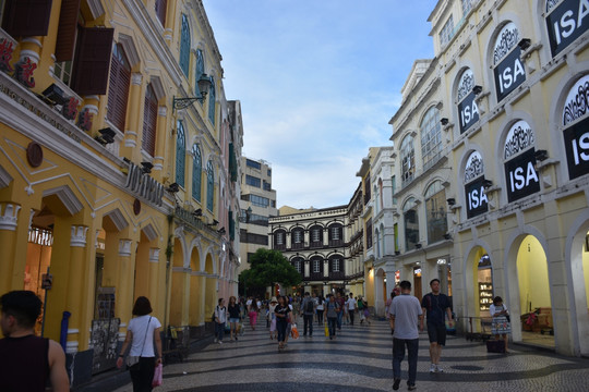 澳门 街景 街道