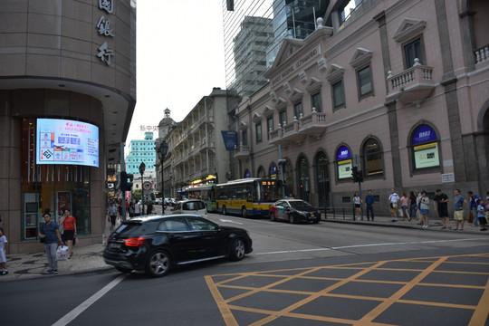 澳门 街景 街道