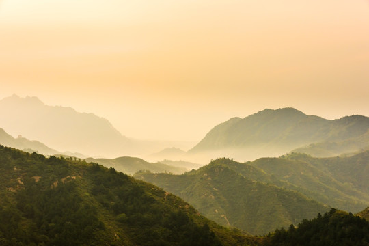 金山岭群山