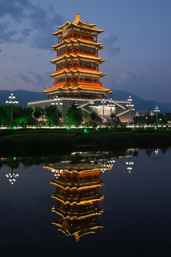 北京市门头沟永定楼景区