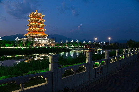 北京市门头沟永定楼景区