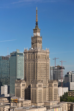 华沙波兰城市景观