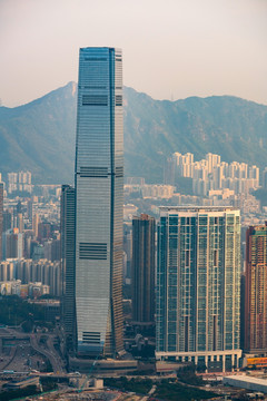 高视角看香港城市景观