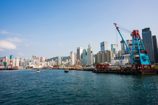 高视角看香港城市景观