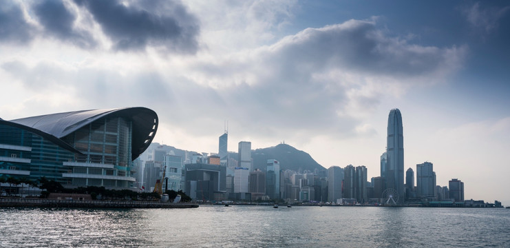 高视角看香港城市景观