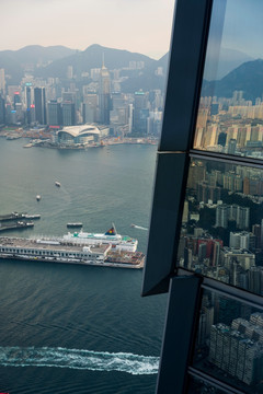 高视角看香港城市景观