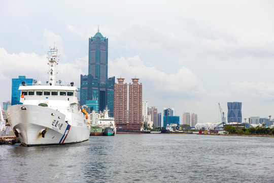 台湾高雄港