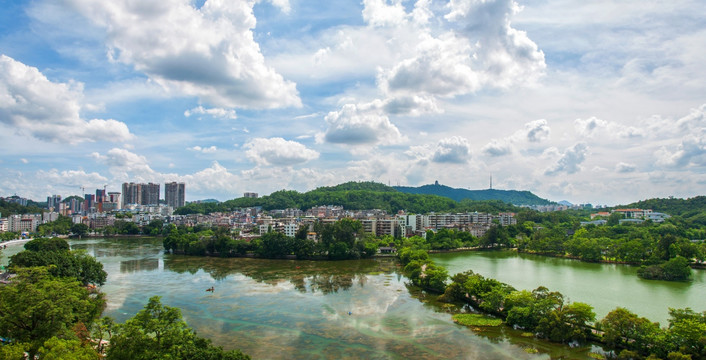 惠州西湖全景