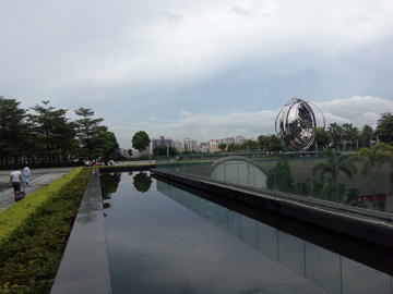 深圳北站广场风景