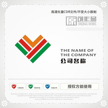 字母Y钻石logo