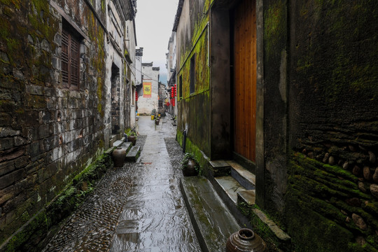 浙江开化霞山新村