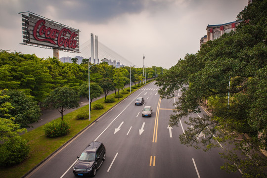 惠州东江一路风光