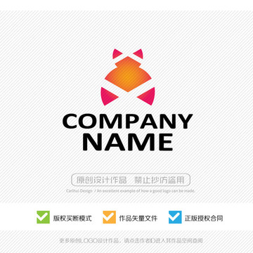 吉祥小垂獸 LOGO設(shè)計