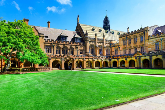 澳洲悉尼大学 欧式古建筑