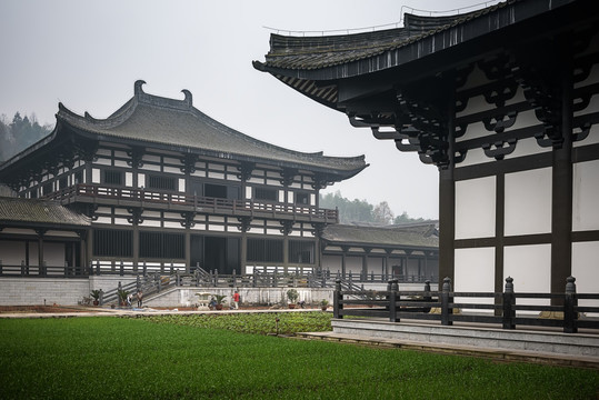 汉朝风格寺庙