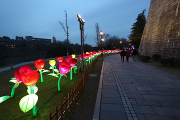 彩灯 城市亮化 春节