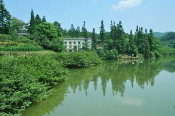 丁山湖风光 綦江丁山湖风