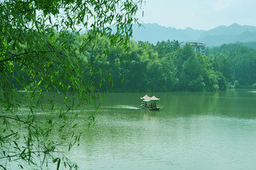 丁山湖风光 綦江丁山湖风景