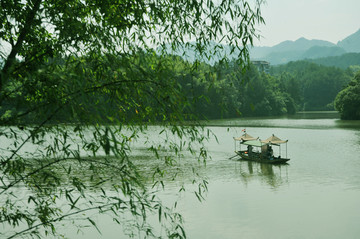 重庆綦江丁山湖风光