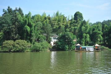 綦江丁山湖 花果岛 湖