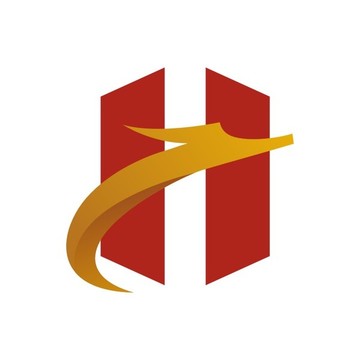 H龙建筑 LOGO