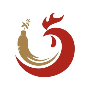 公雞與人參LOGO