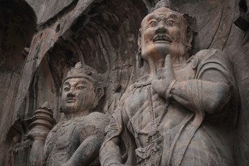 洛阳龙门石窟 佛像 佛教 雕像