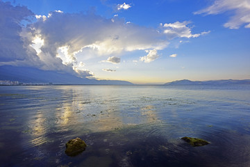 湖光山色 洱海风光