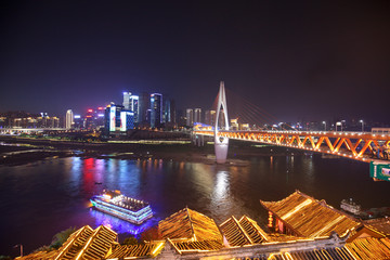 重庆夜景 江北区夜景